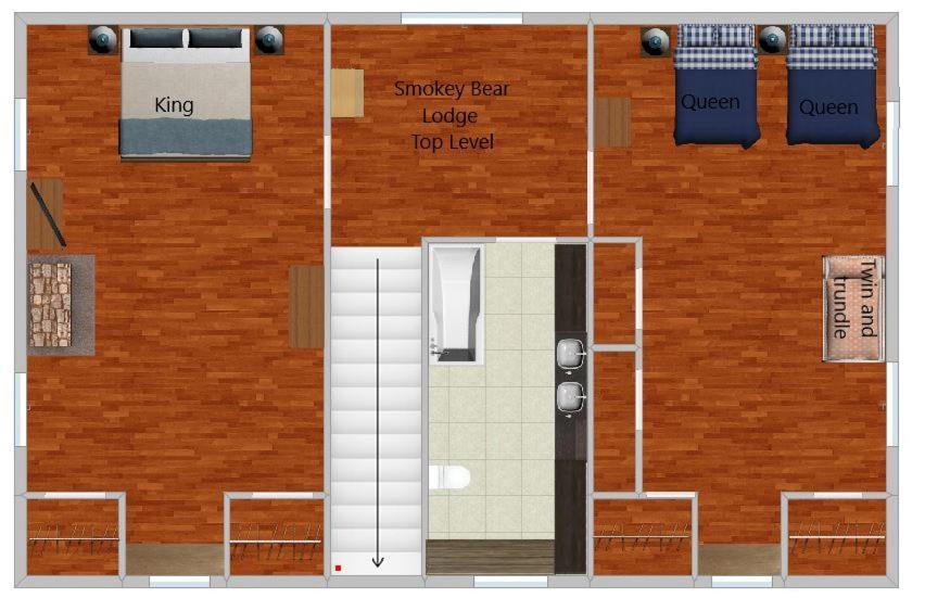 Smoky Bear Lodge With Guest House, Hot Tub, 1089 Free Tickets Each Paid Day, Dollywood And More Sevierville Esterno foto